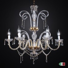 Lampadario cristallo classico