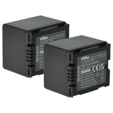 2x batteria per Panasonic NV-GS33 NV-GS50 NV-GS35 NV-GS300 NV-GS400 NV-GS330 1100mAh