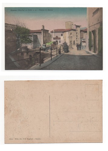 Scanno piazza san rocco - san,