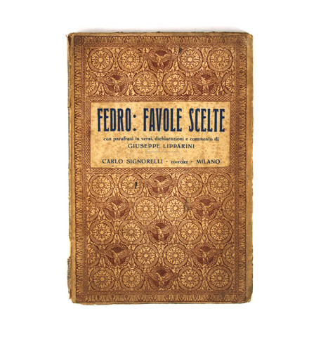 Fedro favole scelte signorelli - fedro,