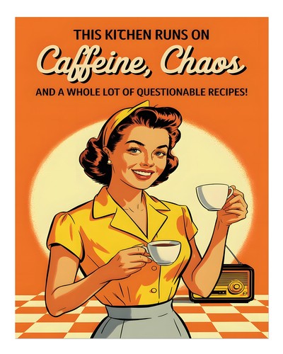Cucina retrò arte - , da