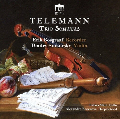 Telemann trio sonatas - trio, cd