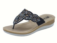 Inblu bv000044 nero infradito - inblu,
