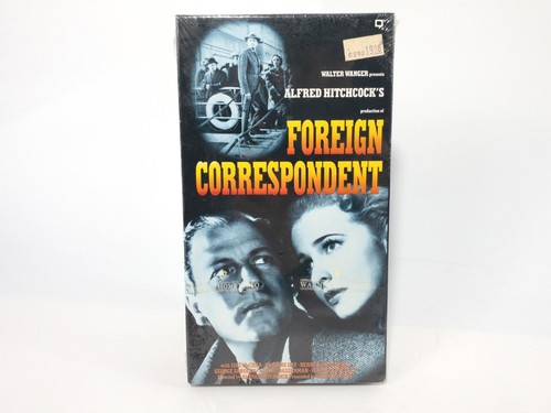 Foreign correspondent vhs tape - correspondent,