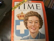Time Magazine 1953 Queen