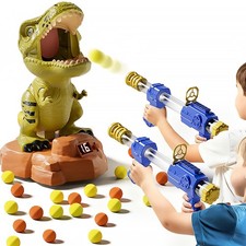 Dinosaur Shooting Game with