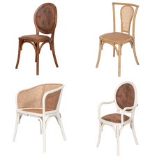 Sedia in Legno Massello Paglia