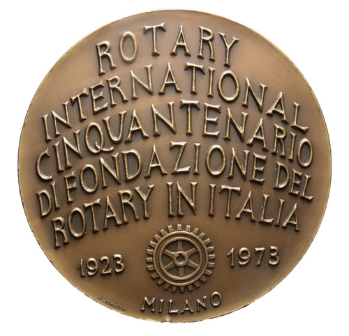 Medaglia rotary international - medaglia,