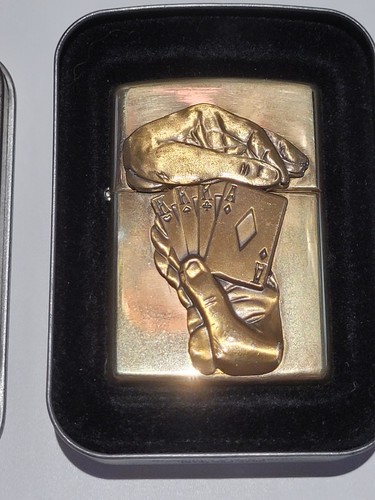 Zippo poker vintage - vintage, lighter