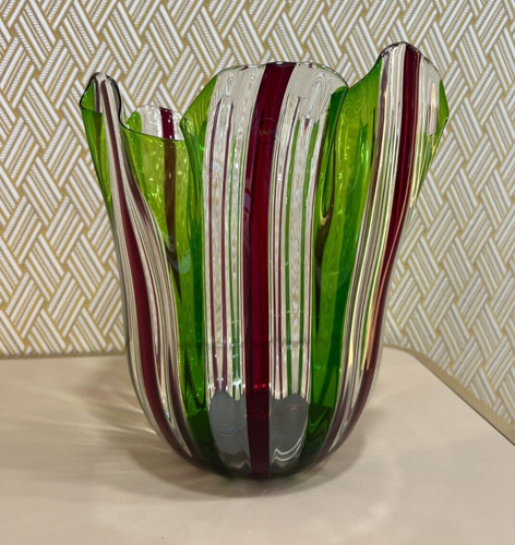 Vaso venini fazzoletto - fazzoletto, grande