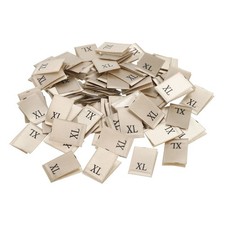 Clothing size labels, XL