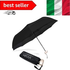 Ombrello pioggia pieghevole da Viaggio, portatil, antivento, resistente 99% U...