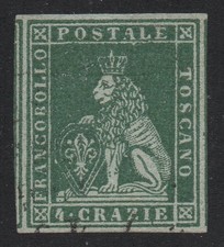 Toscana 1851-52 - 4 Crazie