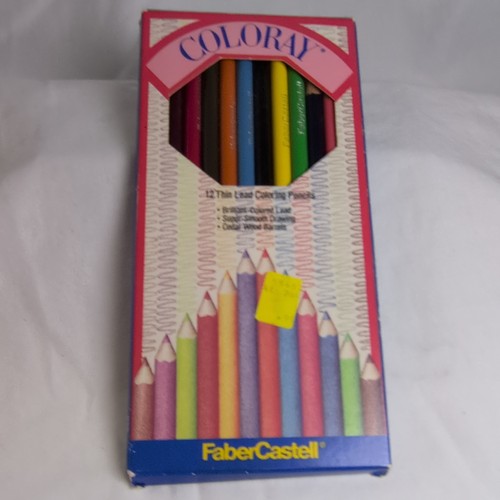 Set matite colorate vintage - 12,