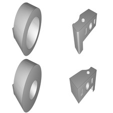 Supporto Montaggio Tubo PTFE