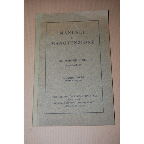 Manuale manutenzione - manuale,