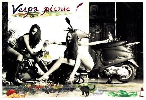 Vespa piaggio scooter - piaggio, moto