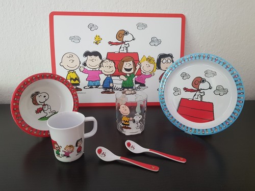 Snoopy peanuts set - di, piatti