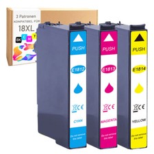 3 Cartucce Color XL