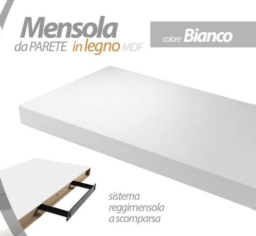 Mensola parete 100 4 - mensola, da