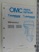 1989 OMC Parts Catalog Johnson