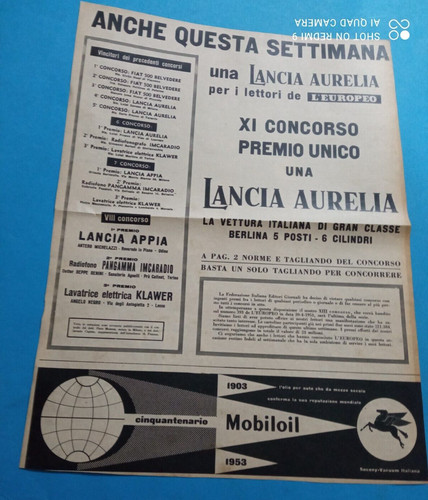 Pubblicita 1953 concorso - pubblicita',