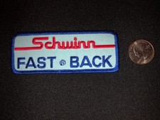 Patch ricamata Schwinn Fast Back Stingray SUPER ALTA QUALITÀ FERRO SU TOPPA