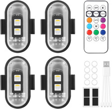 4 Pezzi Luci Stroboscopiche