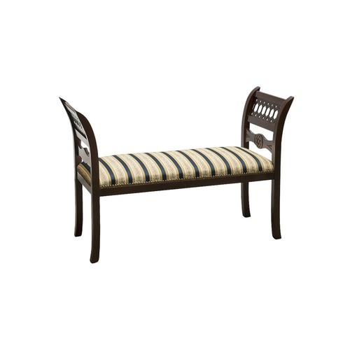 Divanetto panca legno noce - in,