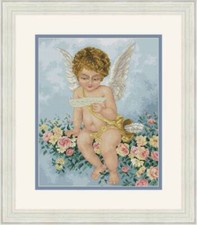 Kit punto croce Cupido con