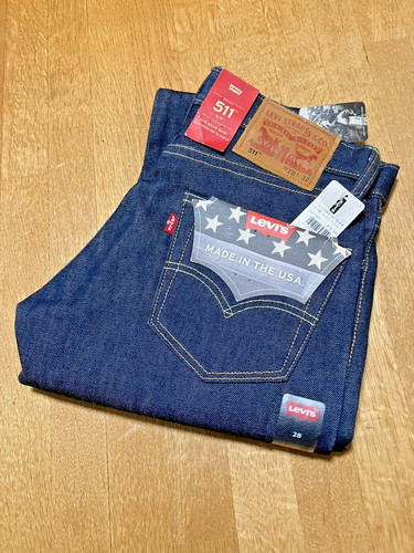Jeans levi 511 selvedge uomo - selvedge,