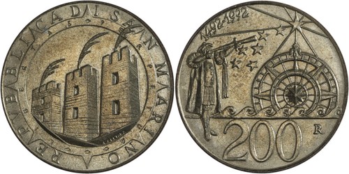 San marino 200 lire - marino:,