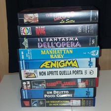 HORROR. NON APRITE QUELLA PORTA. LOTTO.  LOT. RARE VHS. 