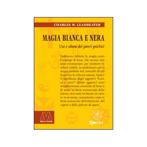 Libro magia bianca nera - bianca,