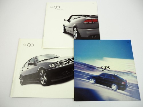 Brochure saab cabriolet - saab, 93