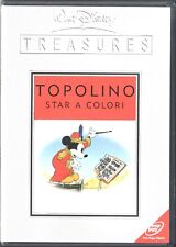 DISNEY TREASURES TOPOLINO STAR A COLORI DVD 2 DISCHI + LIBRETTO