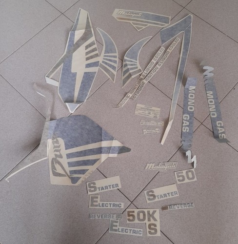 Malaguti kit adesivi emblemi - adesivi,