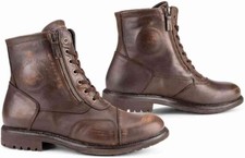 scarpe moto uomo vintage pelle
