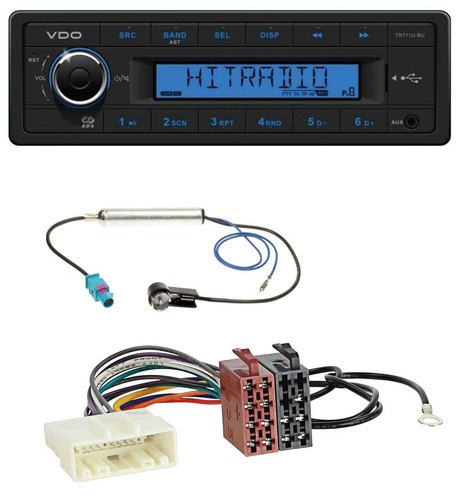 Vdo aux 1din mp3 - vdo, usb