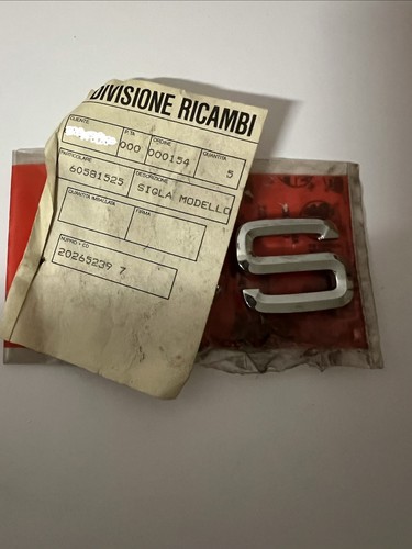 Sigla modello originale alfa - sigla,