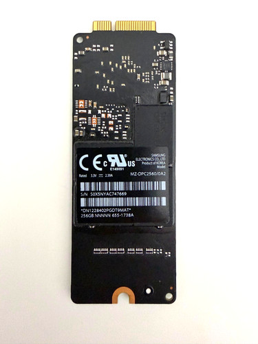 256gb apple ssd macbook - ssd, pro