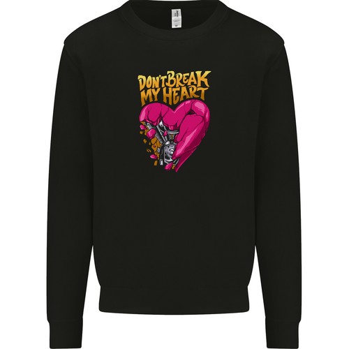 Felpa uomo biker - felpa,