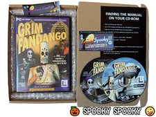 Grim Fandango PC - OTTIME CONDIZIONI CIB - Confezione Alta Qualità - Tracciato