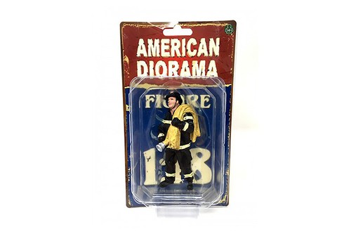 Firefighter job done diorama - firefighter,