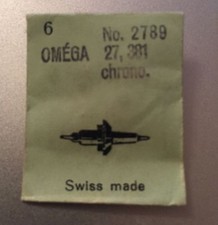 Balance staff Unruhwelle Asse bilanciere OMEGA 27  381 chrono