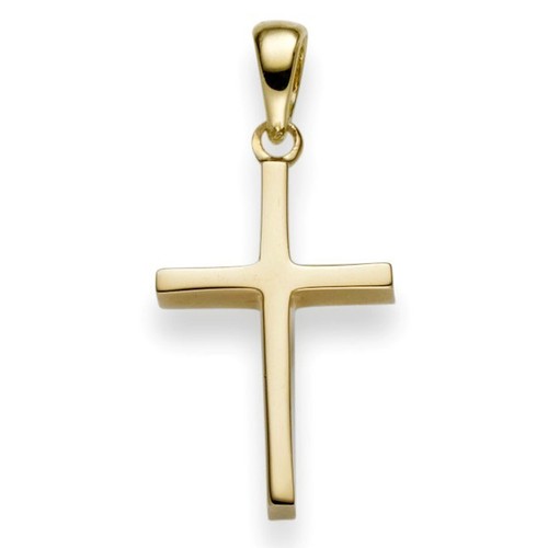 Ciondolo croce 25x12mm oro - croce,