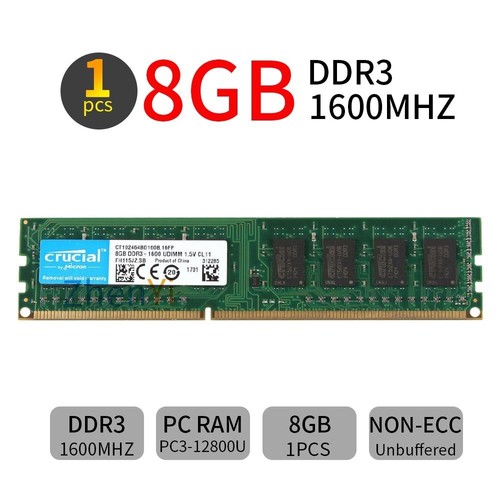 8gb 4gb 2gb ddr3 pc3 - 8gb, pc3-12800u