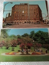 Lotto cartoline di Rochester (NY) Edificio Sibley e Highland Park viaggiate '72