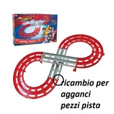 10 pezzi ricambio AGGANCI PISTA SCAN 2 GO GIOCHI PREZIOSI