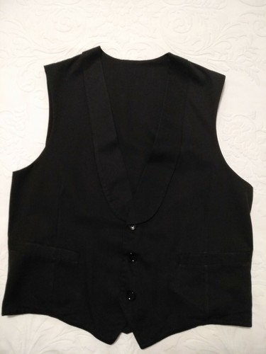 Gilet nero cameriere - gilet,
